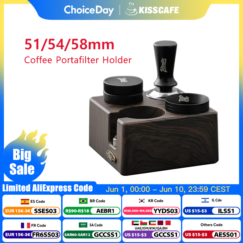 Portafilter 58Mm - Coffee Tamping Station Stand Portafilter Holder