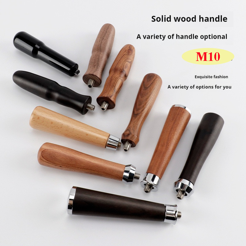 Coffee Equipment Tools - M10 Portafilter Handle Solid Wooden Handle