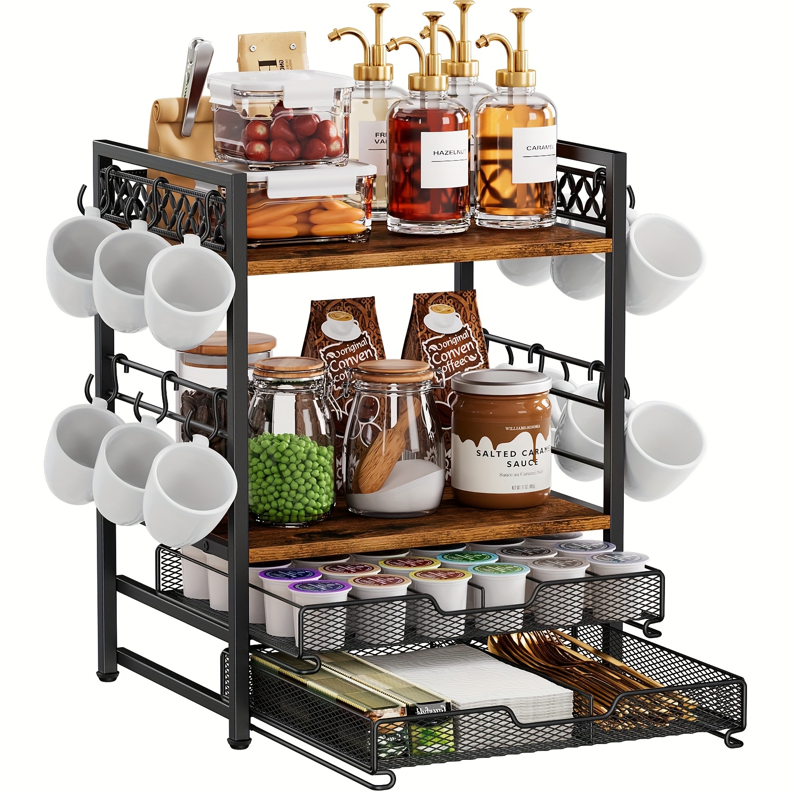 Coffee Equipment Holder - Organize Your Kitchen Counter with This