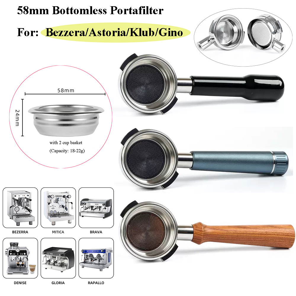 58mm Bottomless Portafilter fo - Portafilter 58Mm recensie en prijs