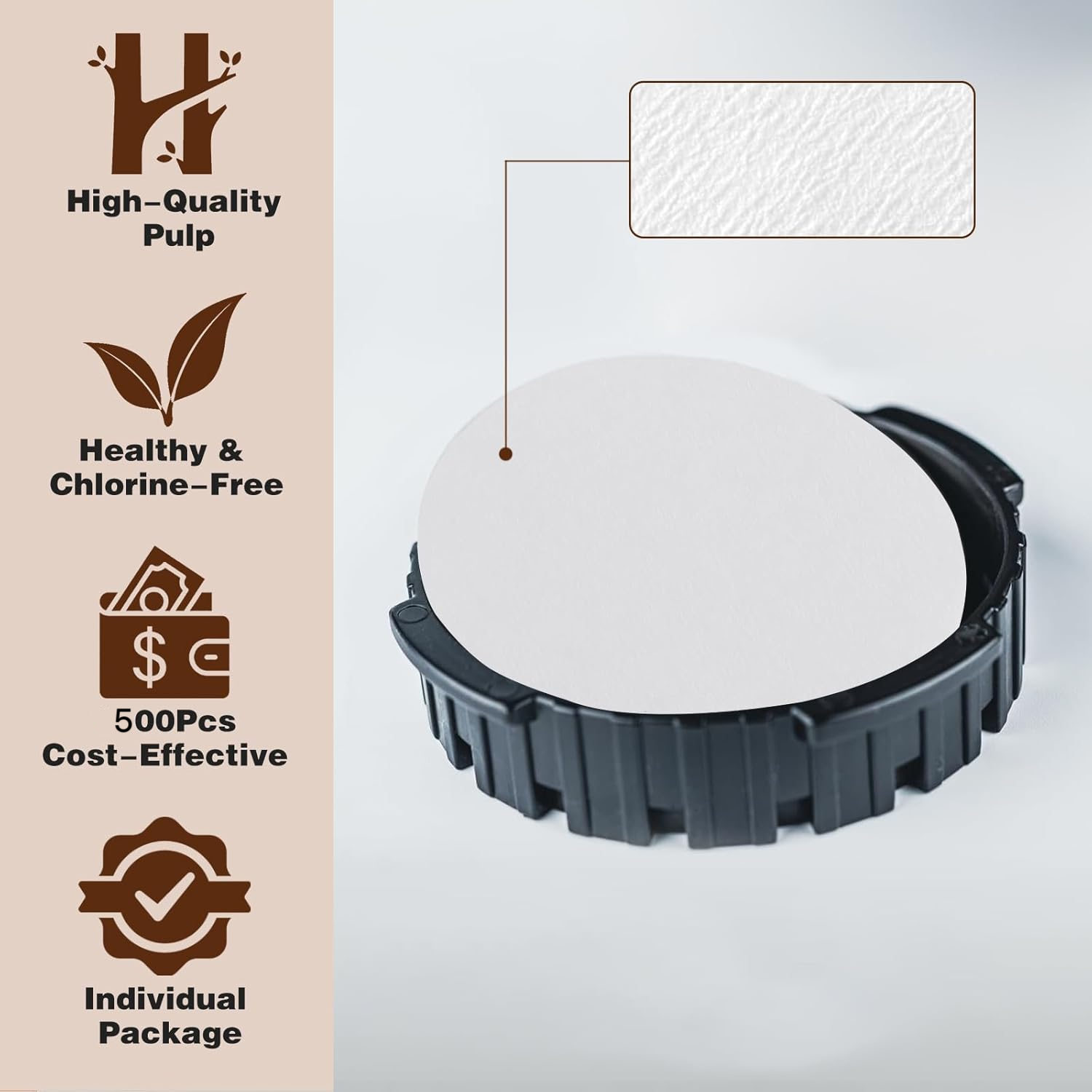 Round Coffee Filters, Compatib - Coffee Equipment Wholesale recensie en prijs