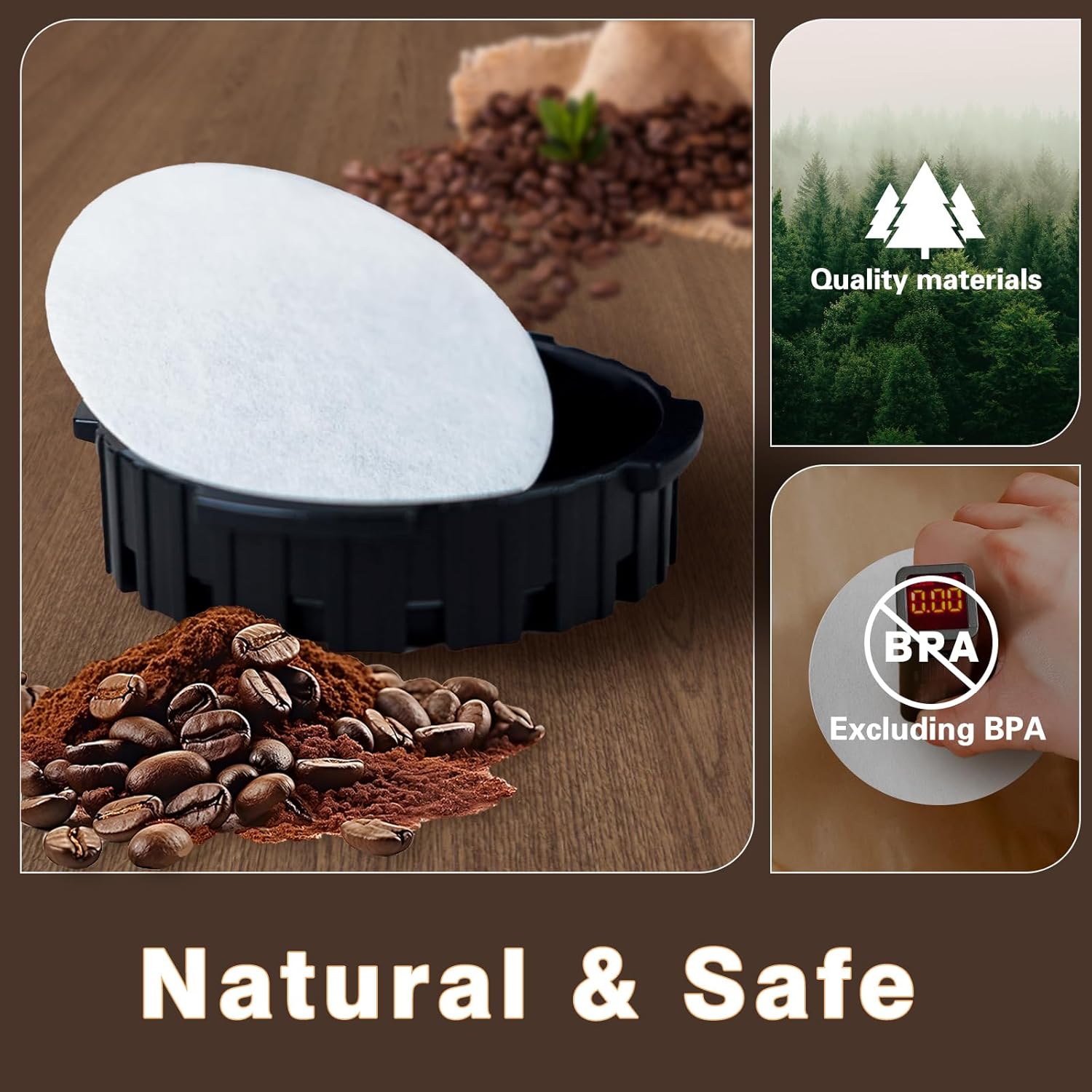 Round Coffee Filters, Compatib - Coffee Equipment Wholesale recensie en prijs