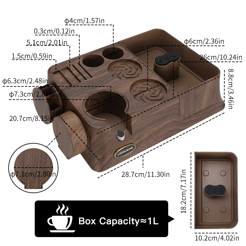 KISSHOME Espresso Tamper Stati - Coffee Equipment Holder recensie en prijs