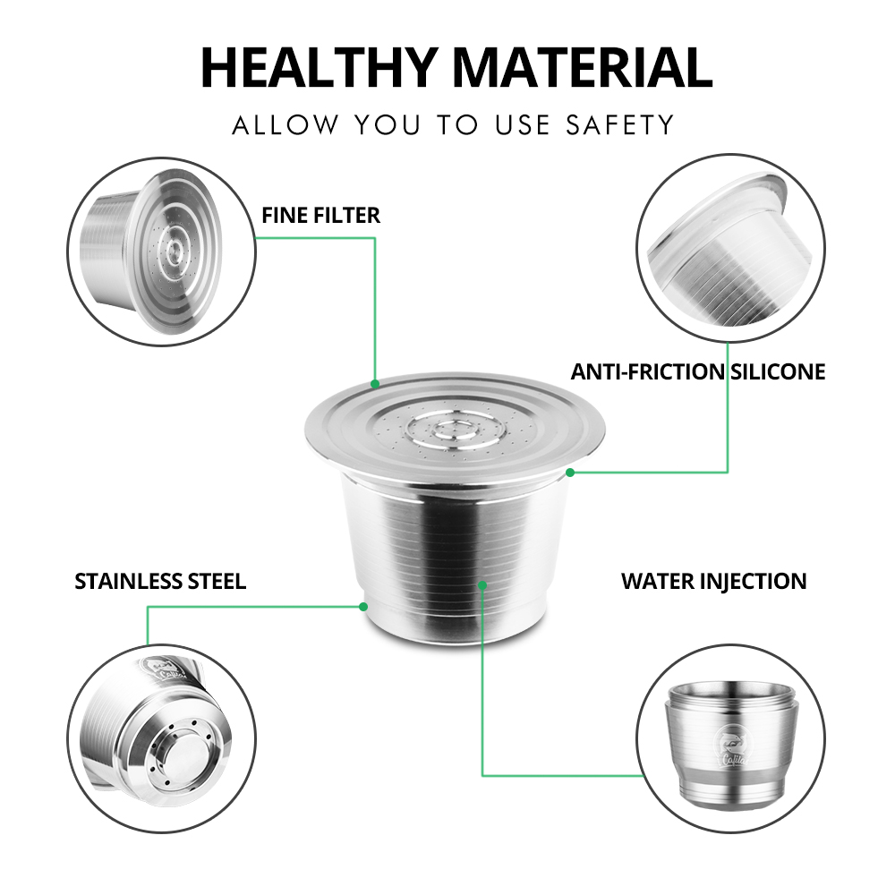 Nespresso Reusable Coffee Caps - Coffee Equipment Wholesale recensie en prijs