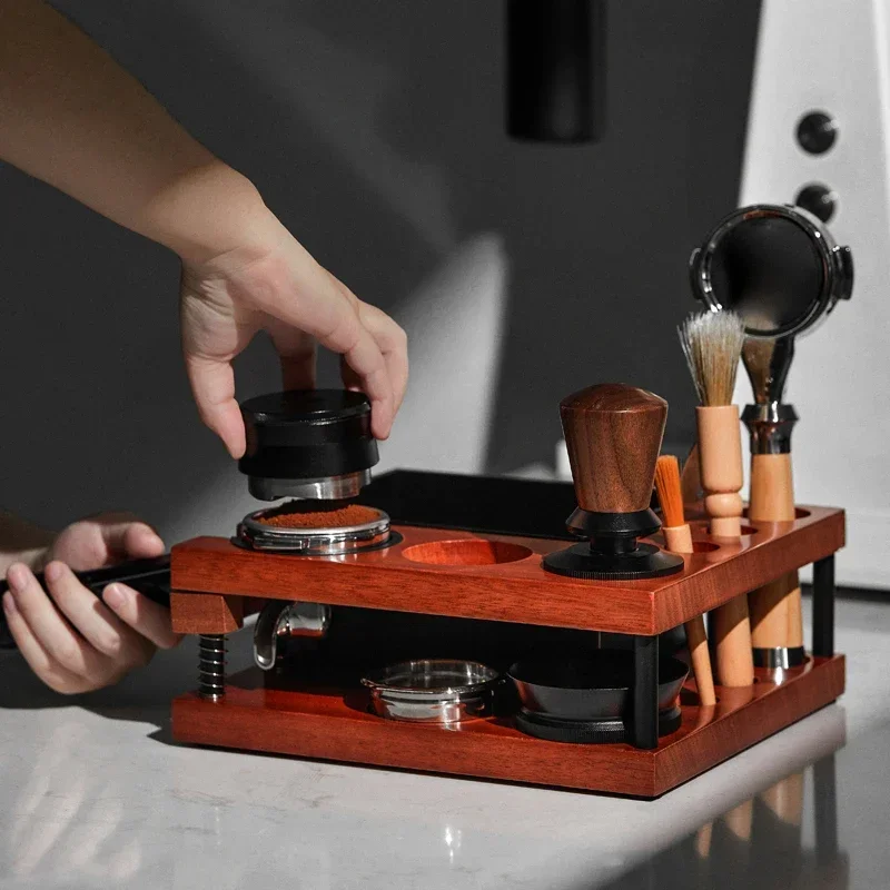 Spring Coffee Tamper Holder wi - Coffee Knock Box recensie en prijs