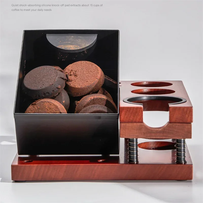 Spring Coffee Tamper Holder wi - Coffee Knock Box recensie en prijs