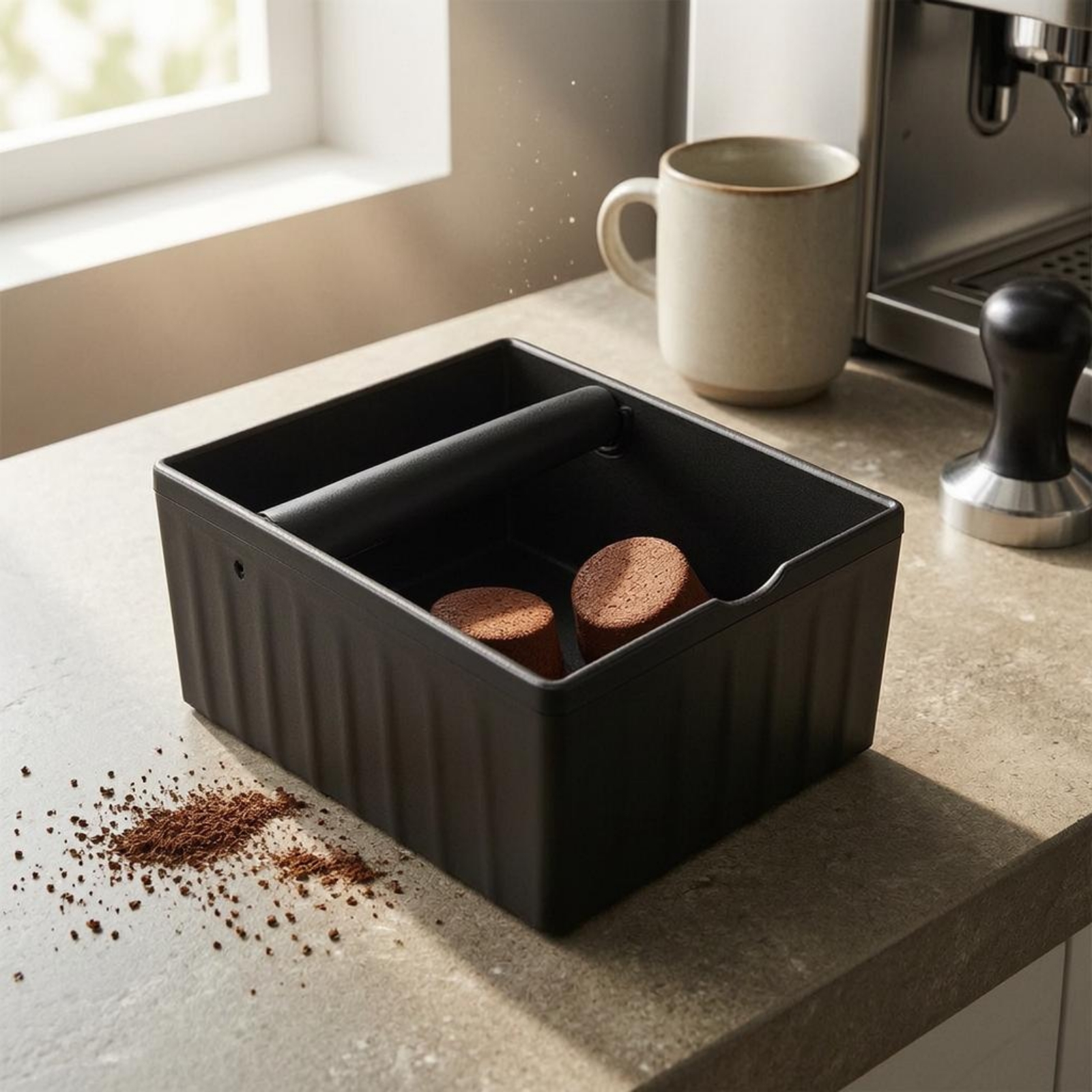 Espresso Knock Box Rectangular - Coffee Knock Box recensie en prijs