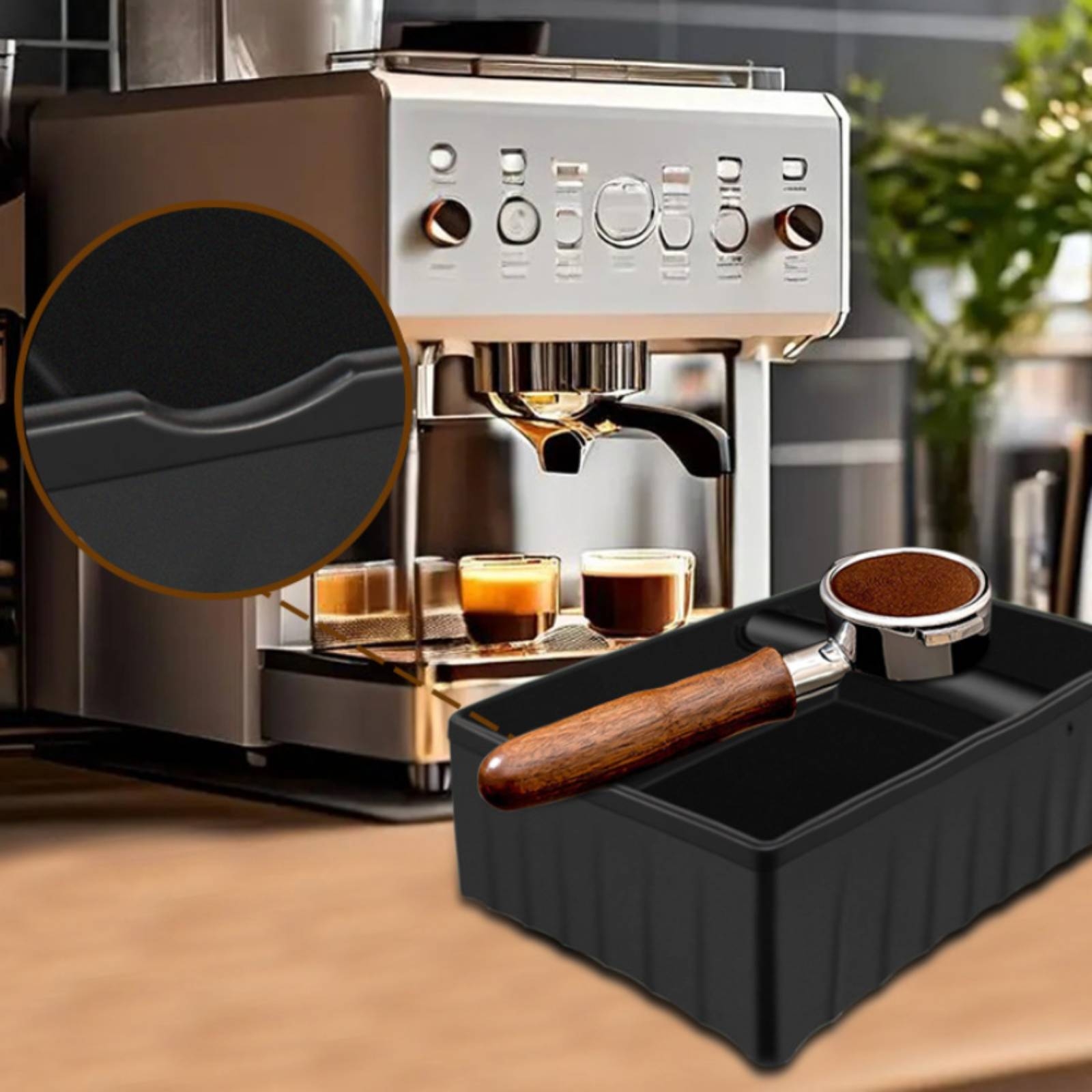 Espresso Knock Box Rectangular - Coffee Knock Box recensie en prijs