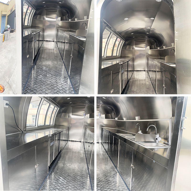 Fiberglass Aluminum Food Truck - Coffee Equipment Service recensie en prijs