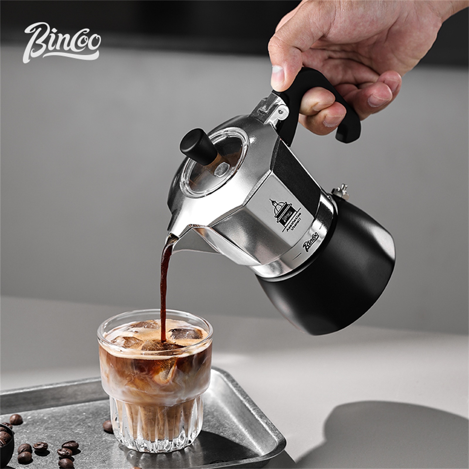 BINCOO Double Valve Moka Pot，E - Coffee Equipment Tools recensie en prijs