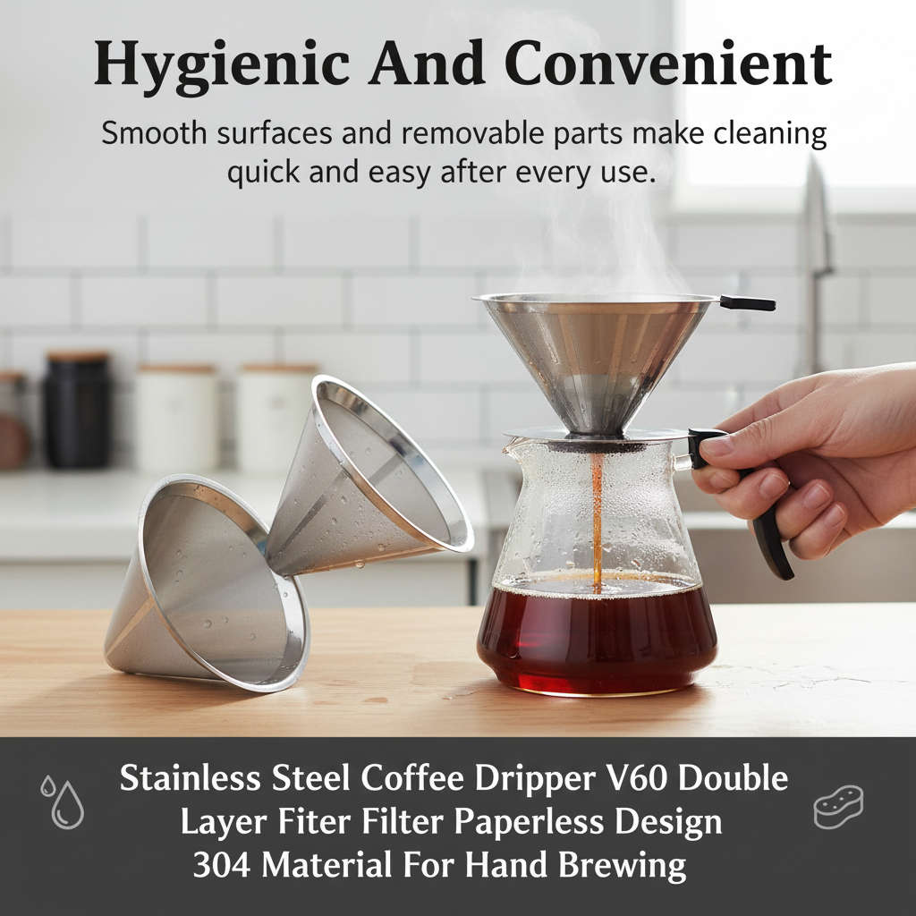 V60 Stainless Steel Coffee Fil - Coffee Equipment V60 recensie en prijs