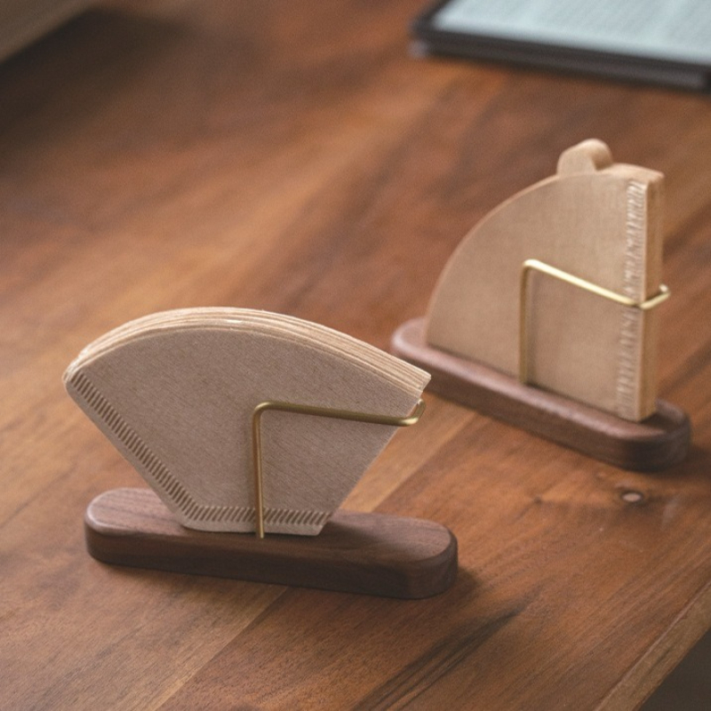 Walnut & Brass Coffee Filter H - Coffee Equipment V60 recensie en prijs