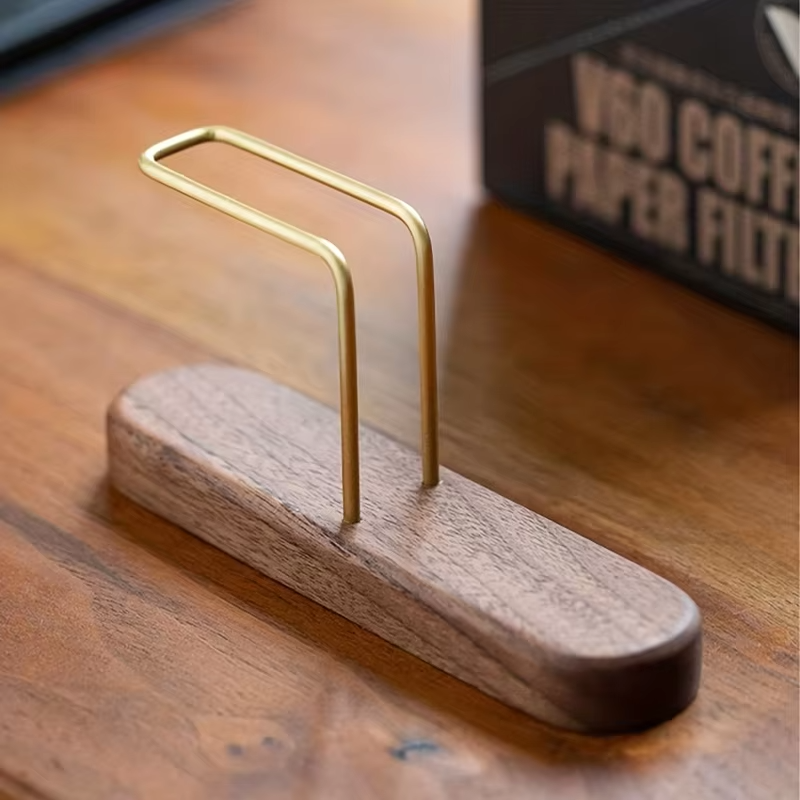 Walnut & Brass Coffee Filter H - Coffee Equipment V60 recensie en prijs