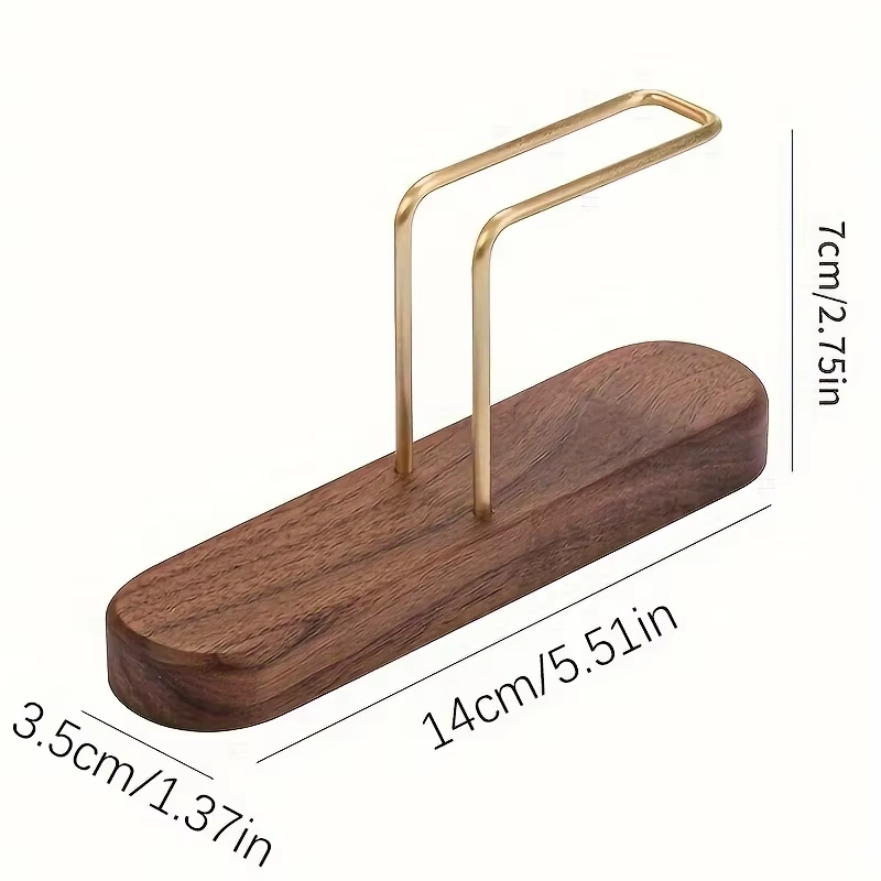 Walnut & Brass Coffee Filter H - Coffee Equipment V60 recensie en prijs