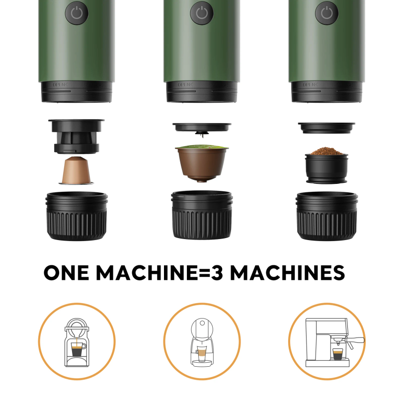 Portable Espresso Machine 3-in - Coffee Equipment Tools recensie en prijs