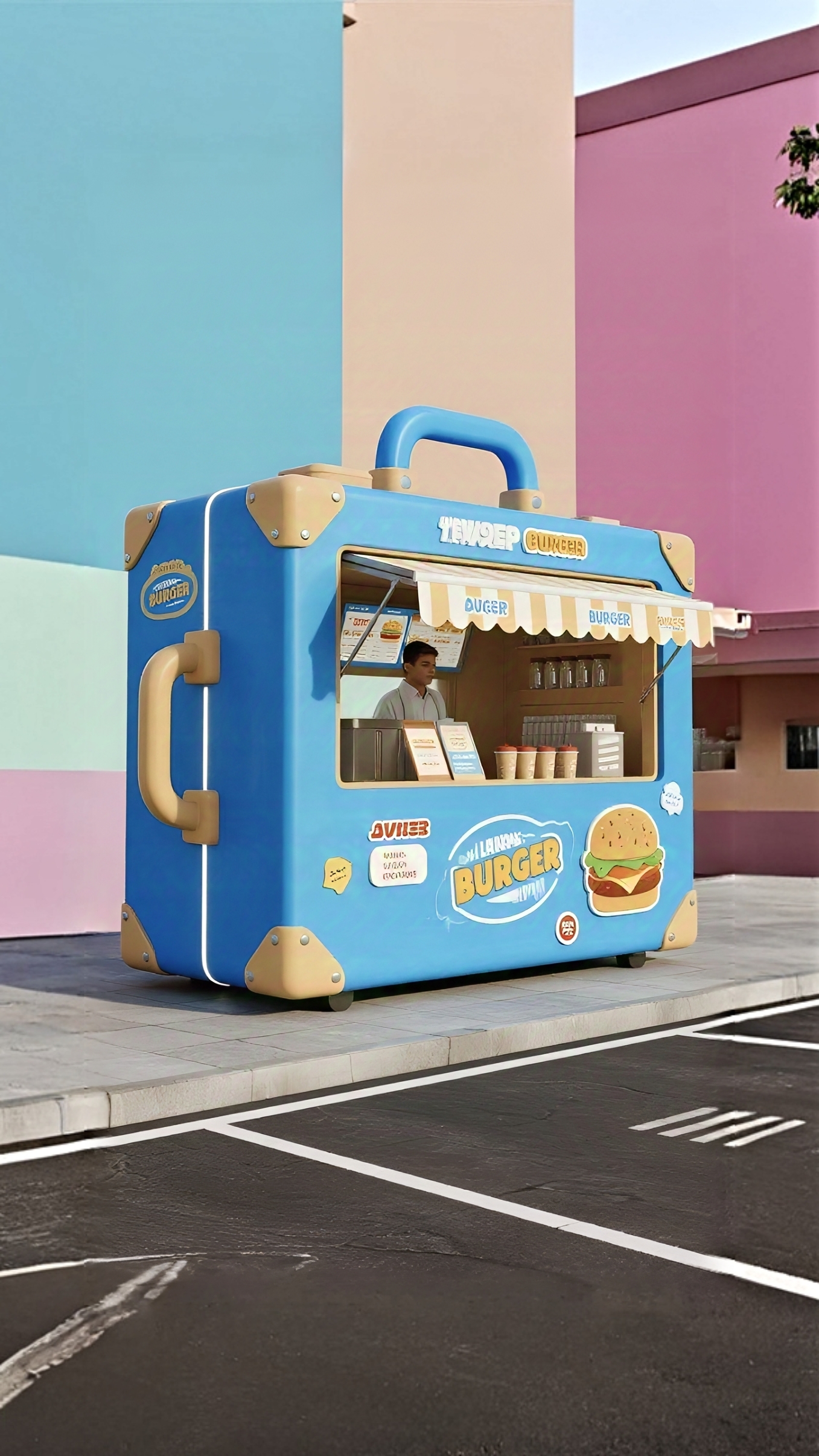 Luggage Style Mobile Food Stal - Coffee Equipment Service recensie en prijs
