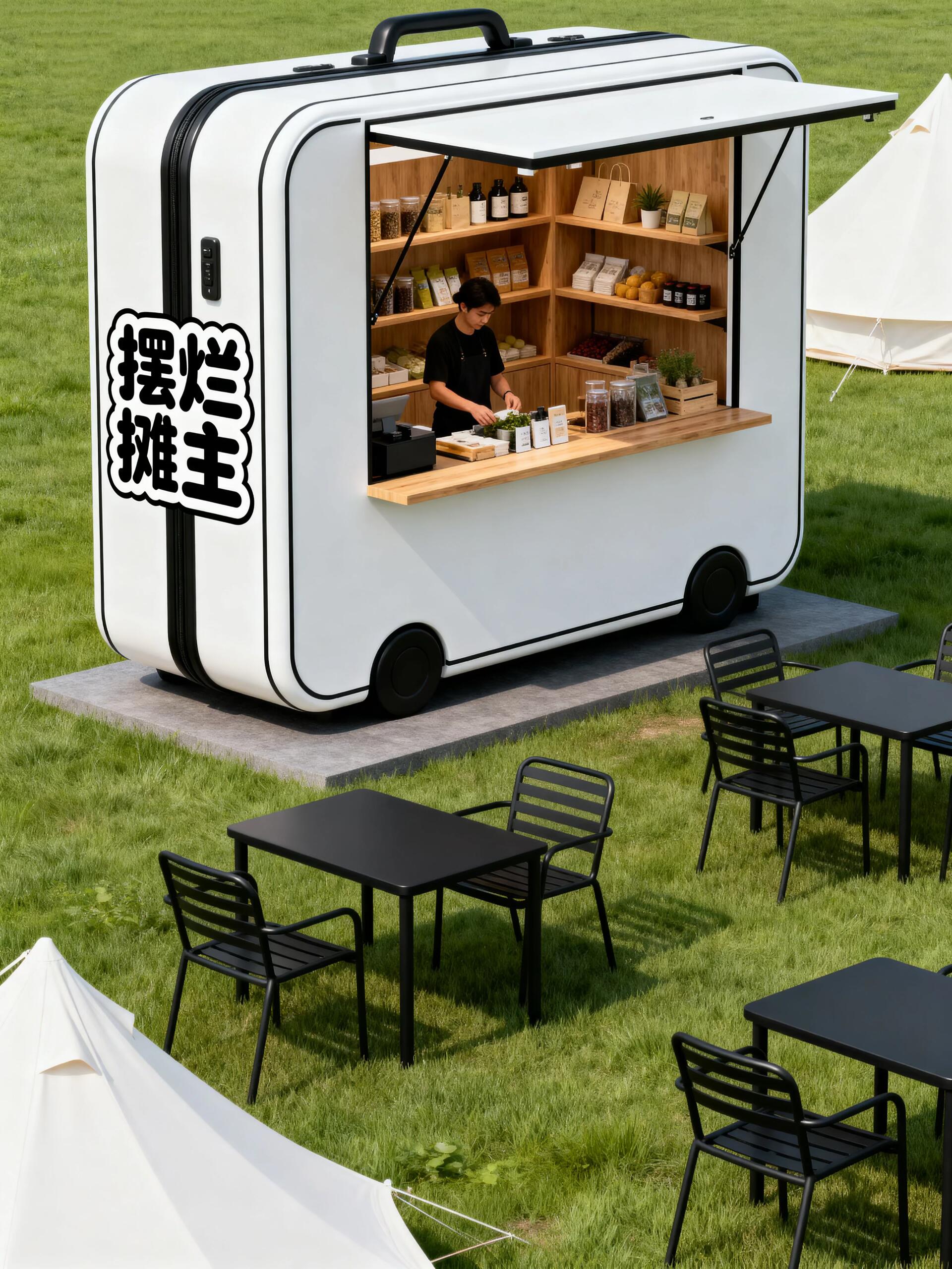 Luggage Style Mobile Food Stal - Coffee Equipment Service recensie en prijs