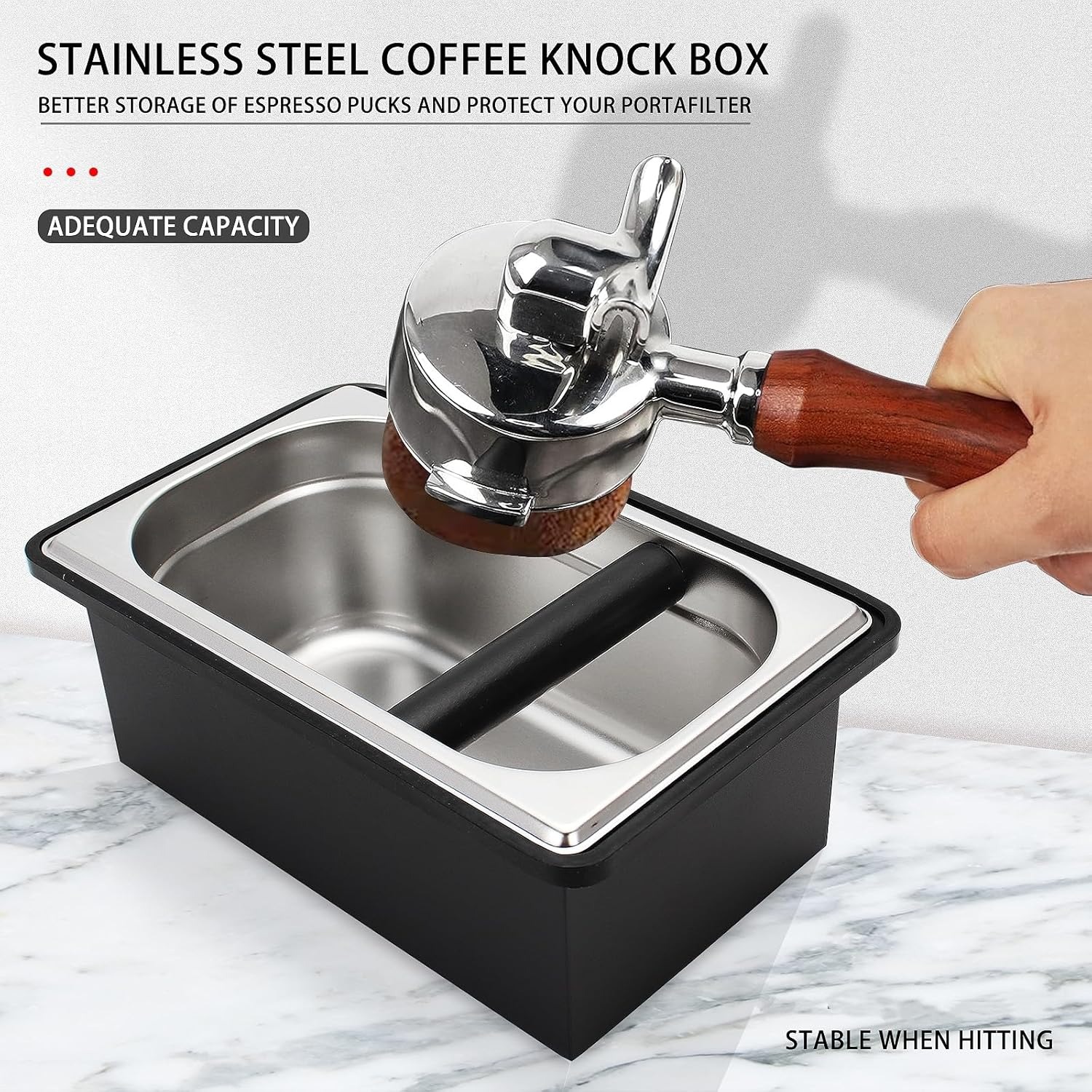 Coffee Knock Box Espresso Knoc - Coffee Knock Box recensie en prijs