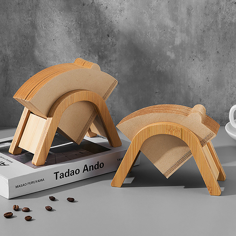 Wooden Coffee Filter Paper Hol - Coffee Equipment Holder recensie en prijs