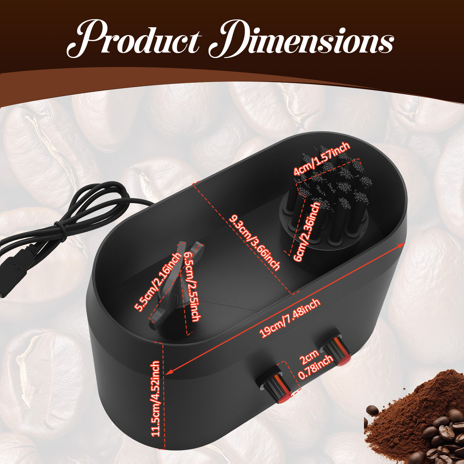 Automatic Knock Box Cleaner El - Coffee Equipment Holder recensie en prijs