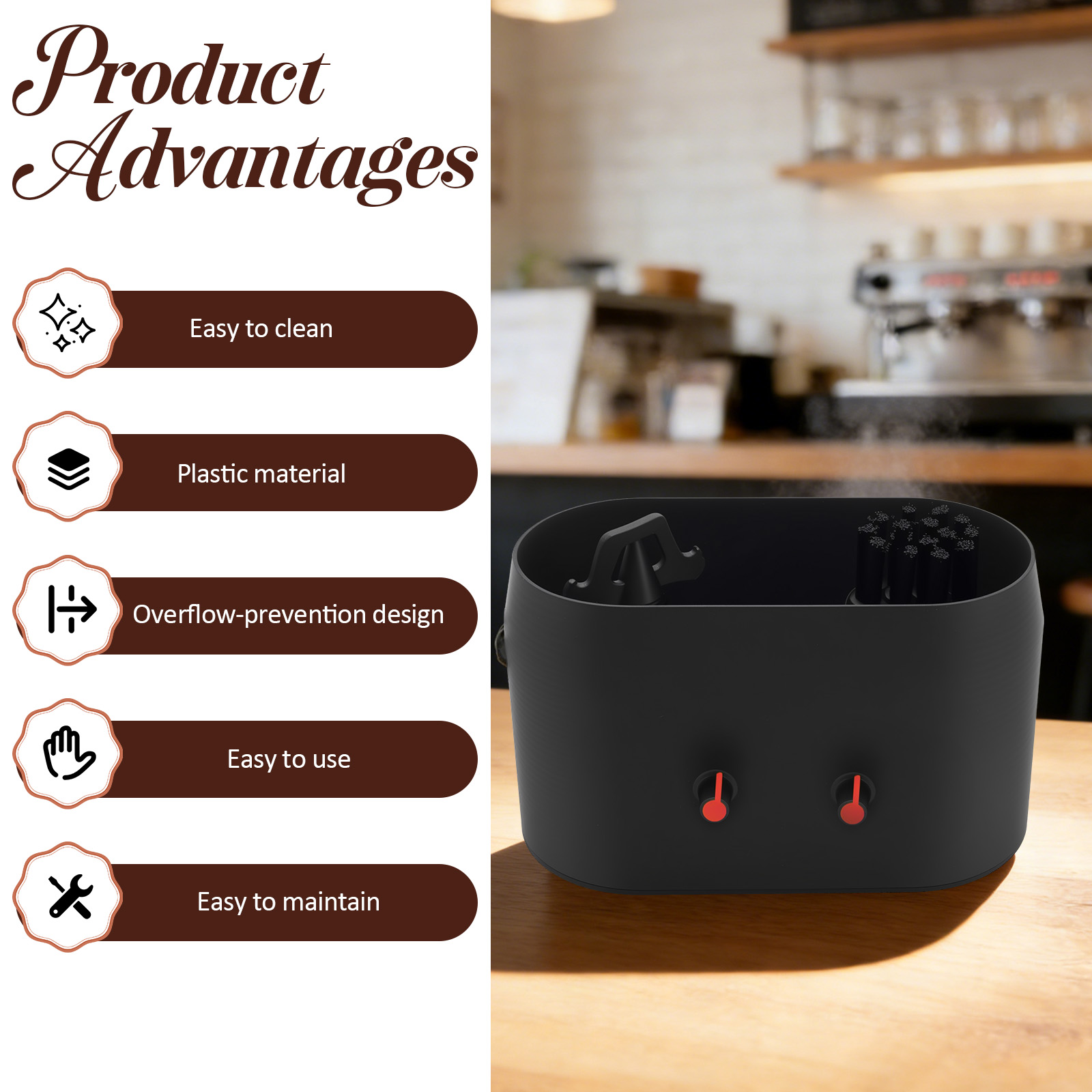 Automatic Knock Box Cleaner El - Coffee Equipment Holder recensie en prijs
