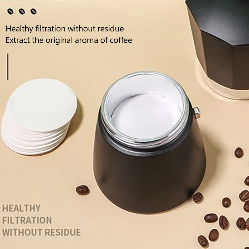 100Pcs Round Coffee Filter Pap - Coffee Equipment V60 recensie en prijs