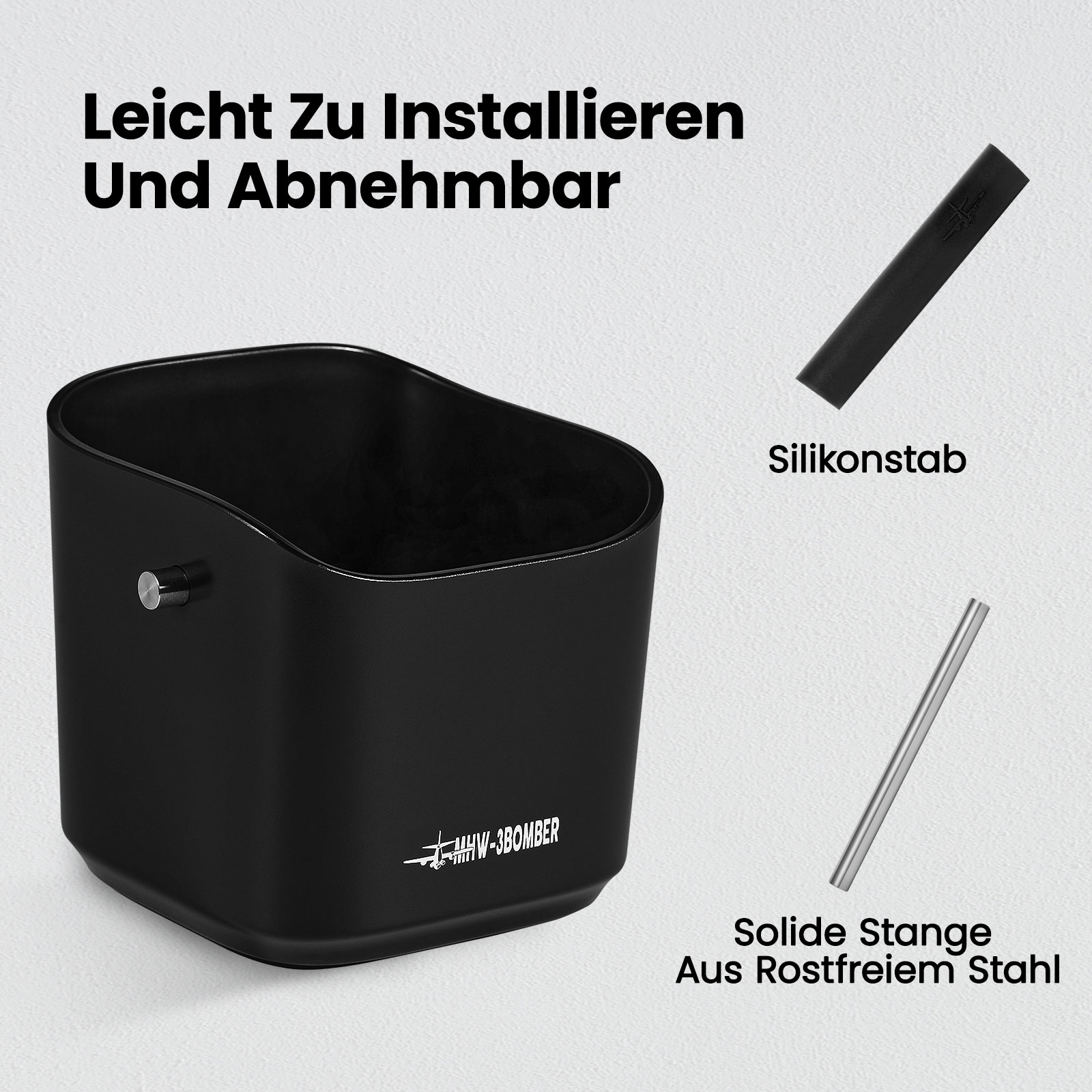 MHW-3BOMBER Knock Box 1.2L Cof - Coffee Knock Box recensie en prijs