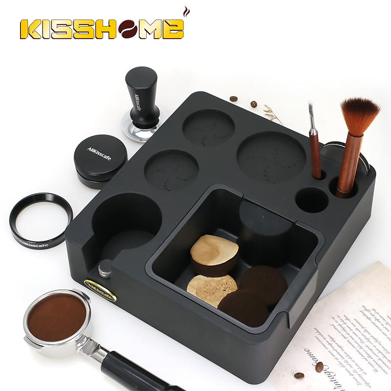 Espresso Tamping Station With  - Coffee Knock Box recensie en prijs