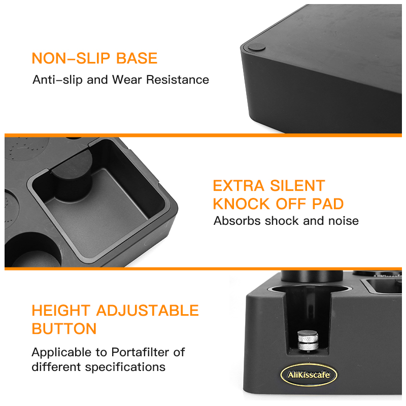 Espresso Tamping Station With  - Coffee Knock Box recensie en prijs
