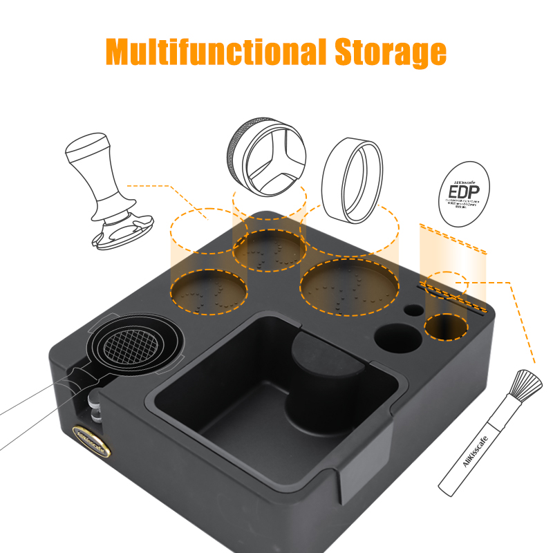 Espresso Tamping Station With  - Coffee Knock Box recensie en prijs