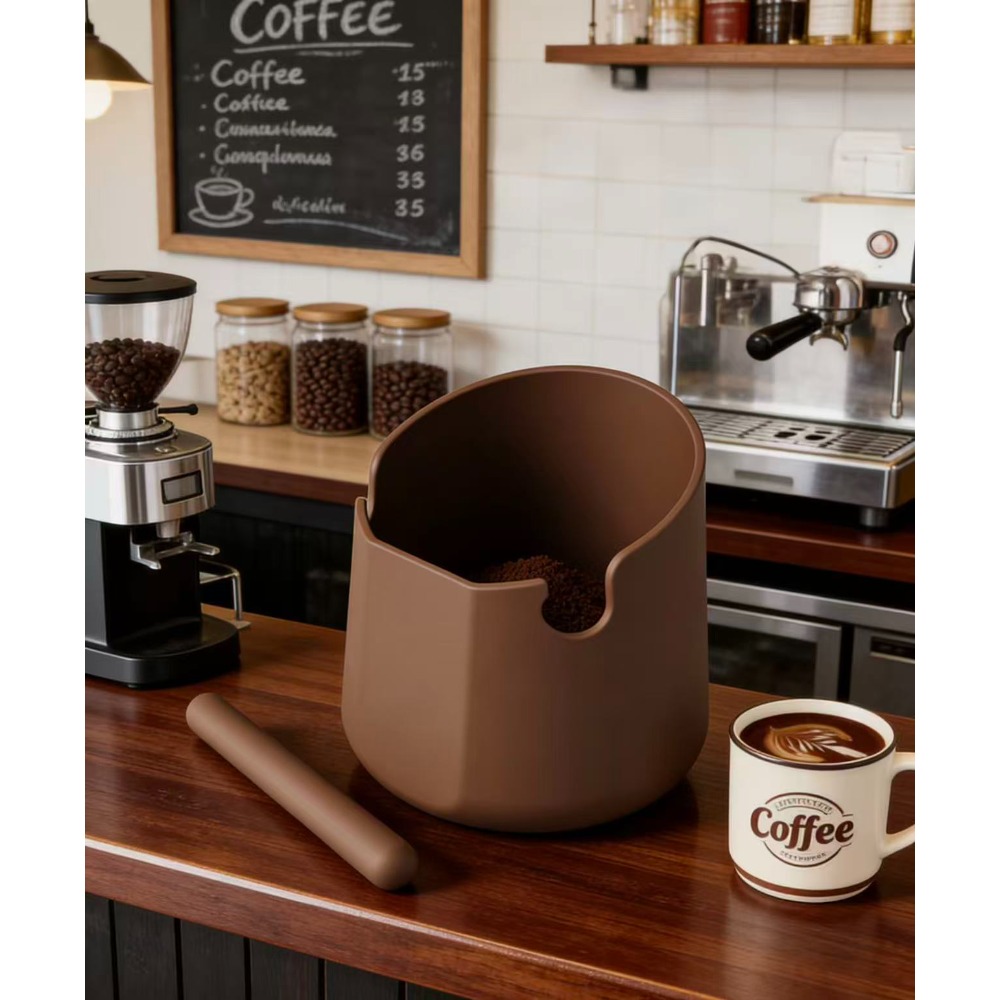 Silicone Coffee Knock Box with - Coffee Knock Box recensie en prijs