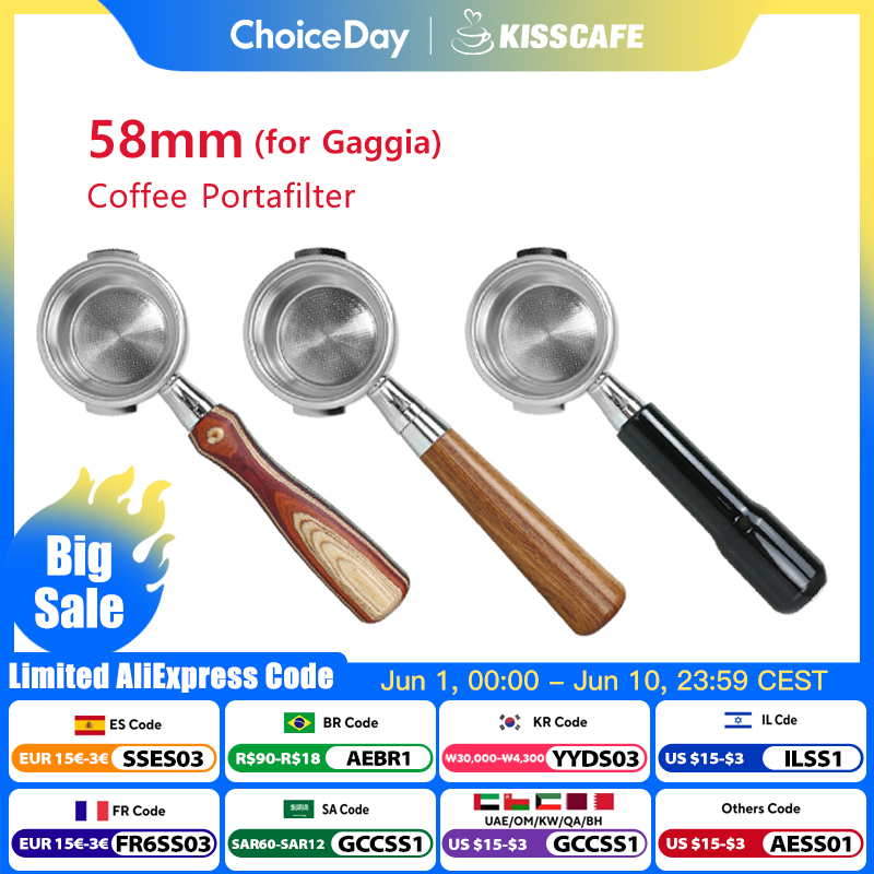 58MM Coffee Bottomless Portafi - Coffee Equipment Wholesale recensie en prijs