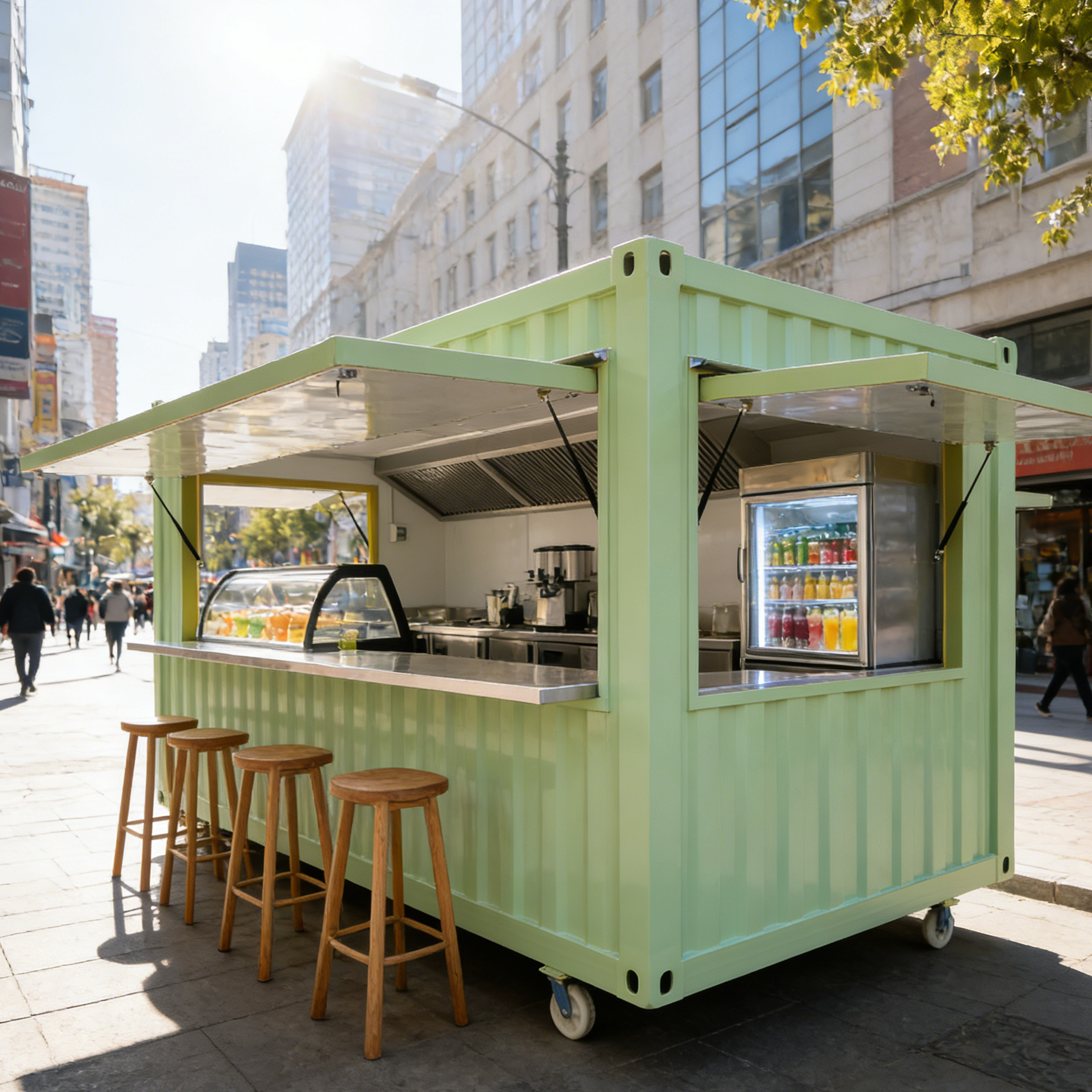 Prefabricated Container Restau - Coffee Equipment Service recensie en prijs