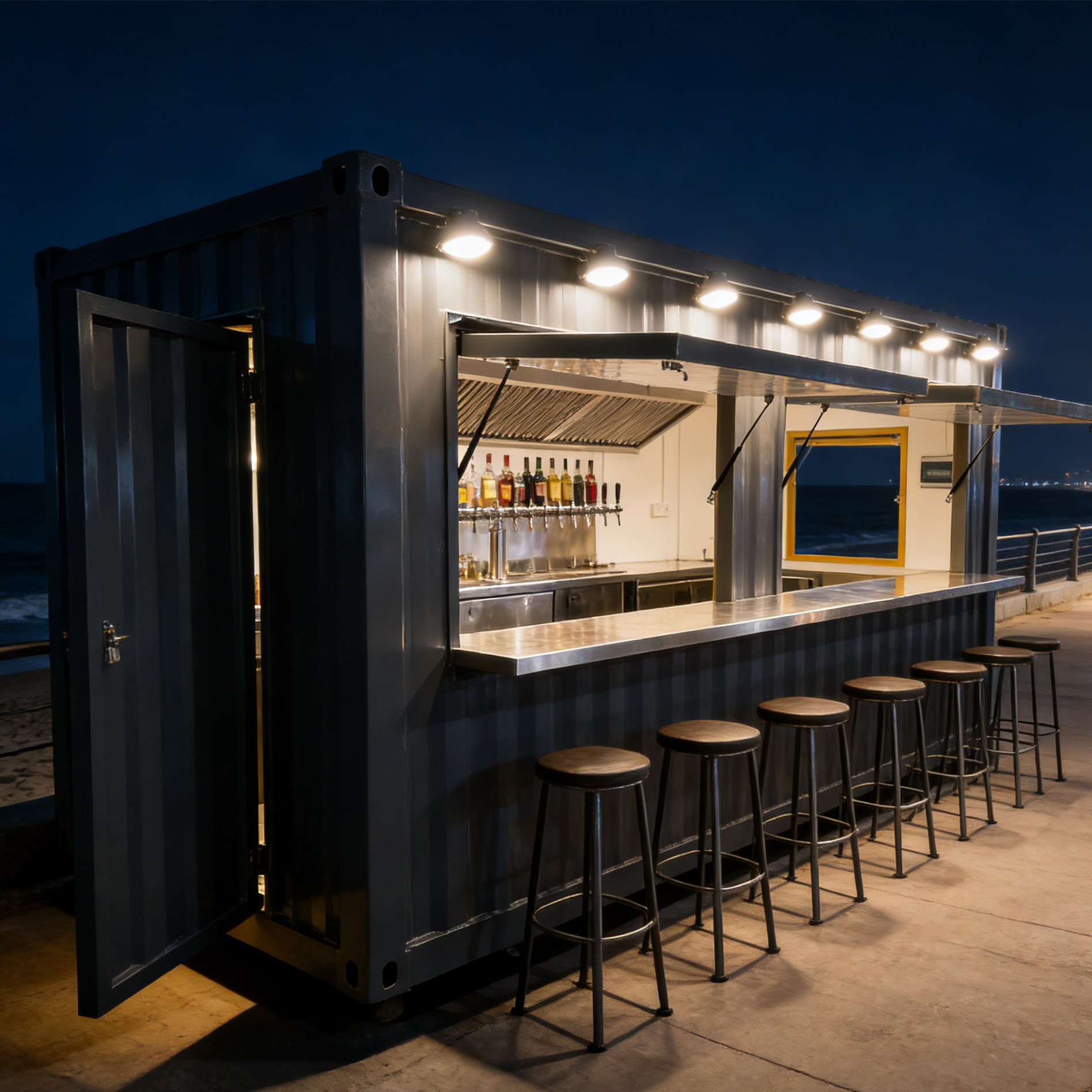Prefabricated Container Restau - Coffee Equipment Service recensie en prijs
