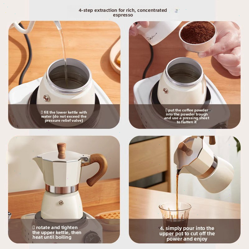 Round-bottomed Moka Pot Single - Coffee Equipment Tools recensie en prijs