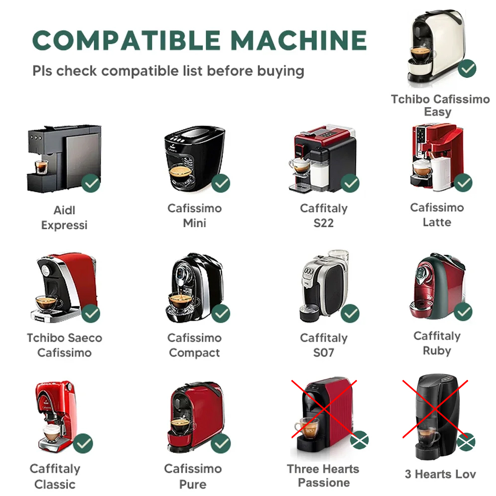 For 3 Hearts Tchibo Cafissimo  - Coffee Equipment Wholesale recensie en prijs